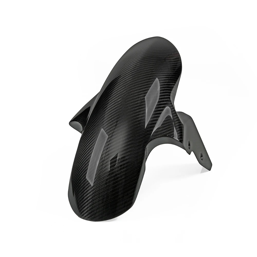 100% Carbon Fiber  Front Fender Replacement S1000RR /S1000R/ HP4/  S1000XR in Twill Weave 100% Glossy Finish  Black